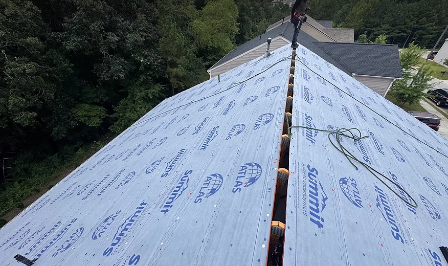 Cutting in Ridge Vent